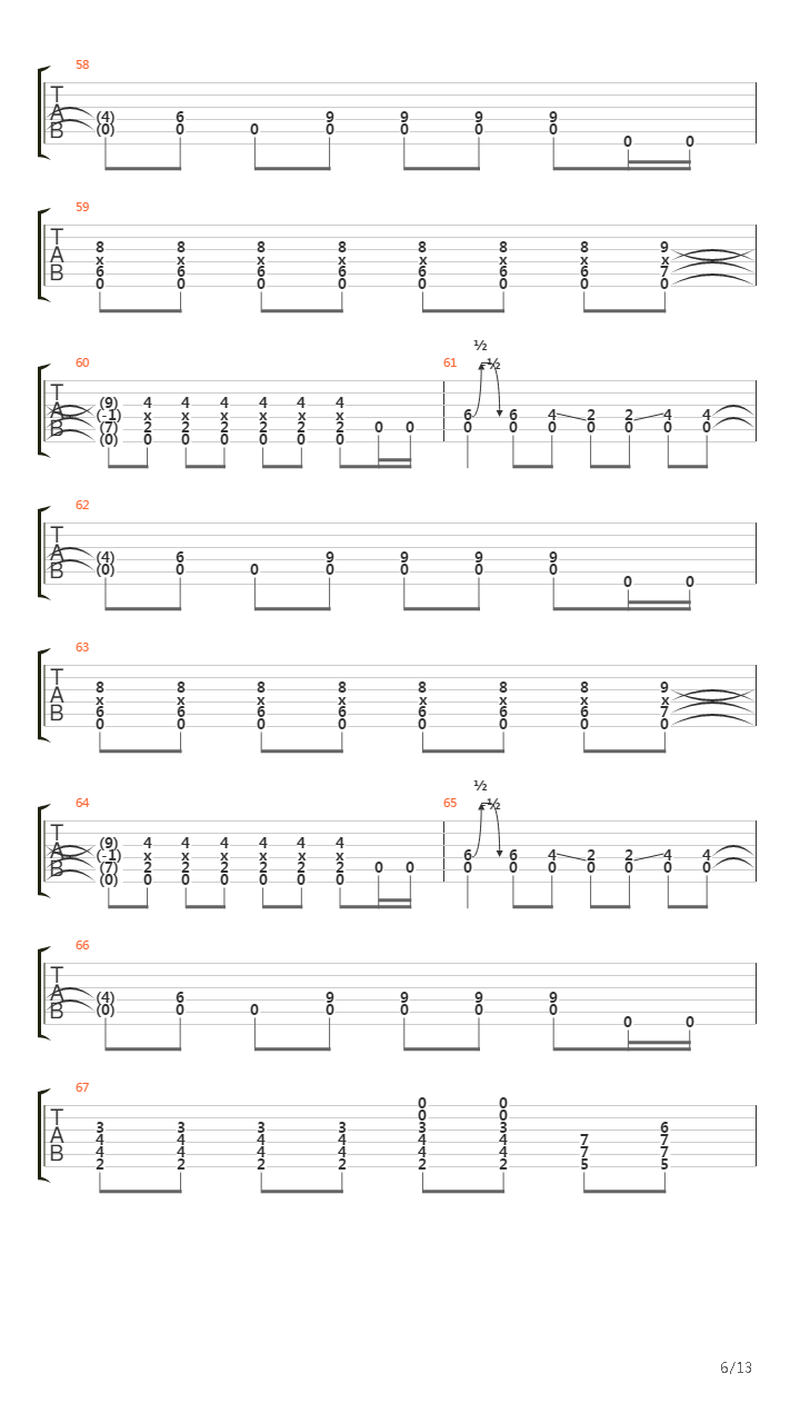 1979吉他谱