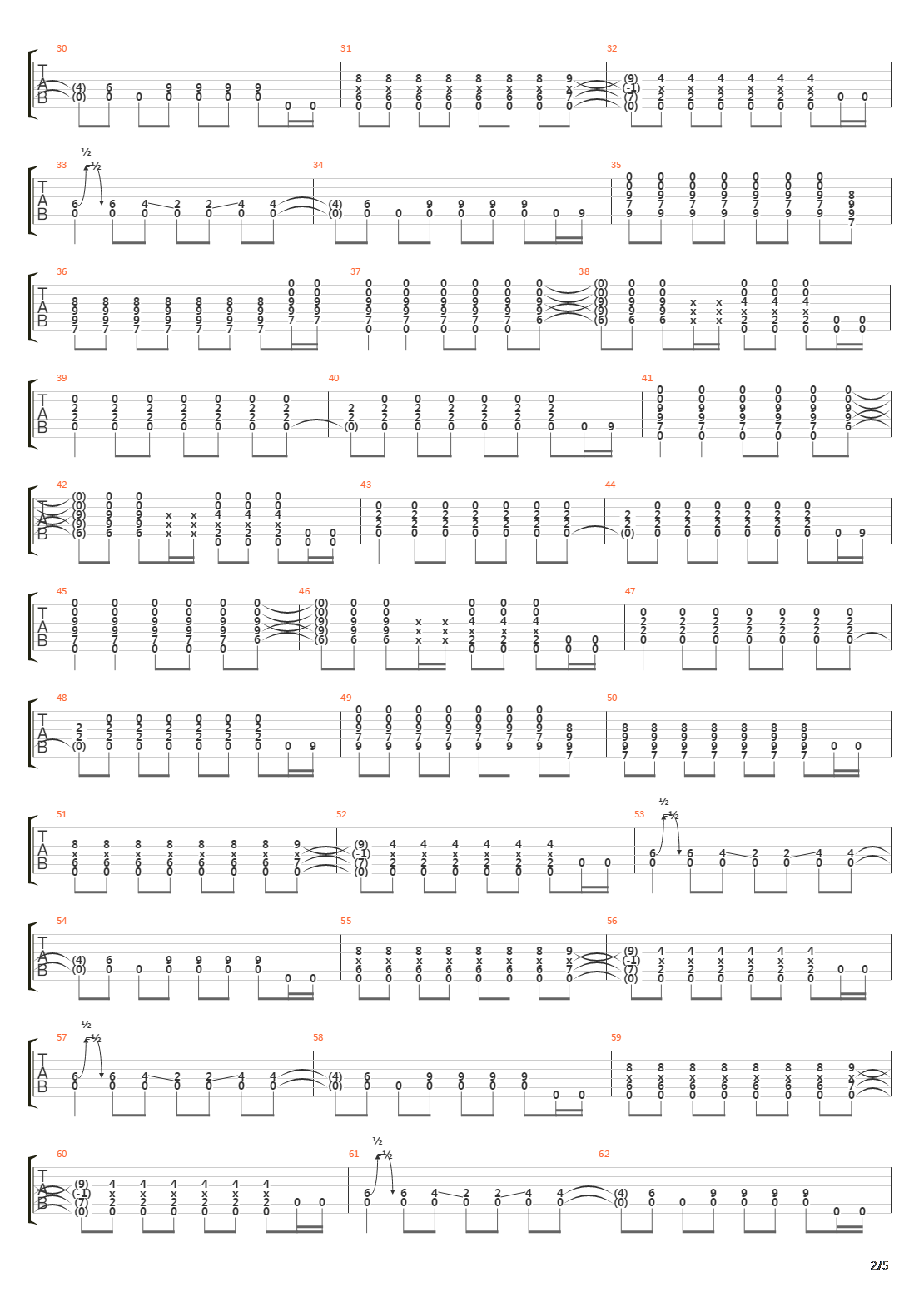 1979吉他谱