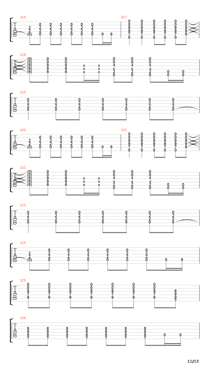 1979吉他谱