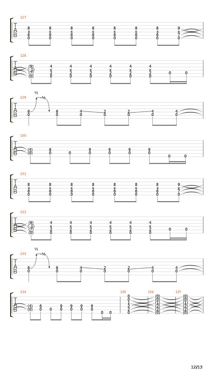 1979吉他谱