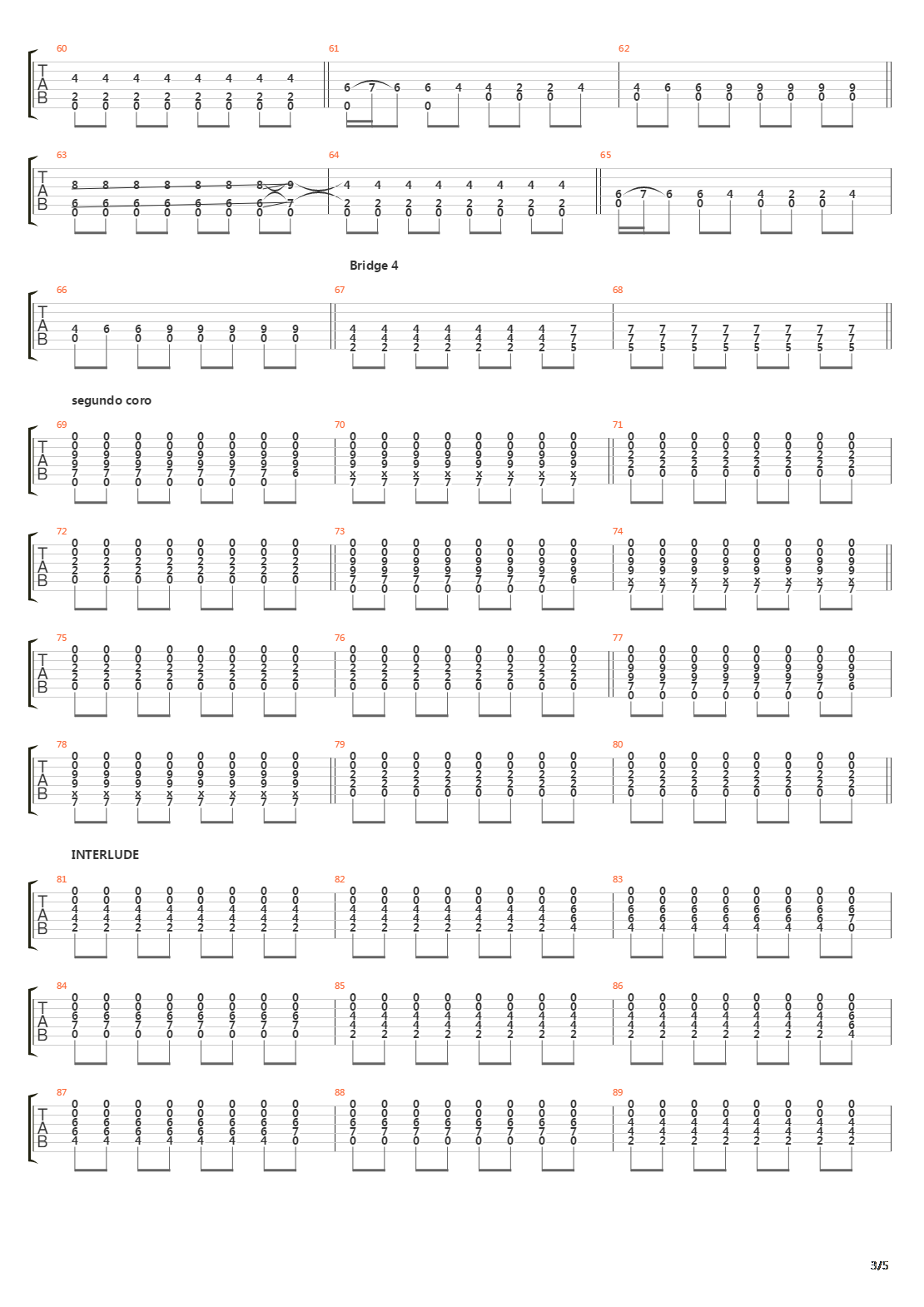 1979吉他谱