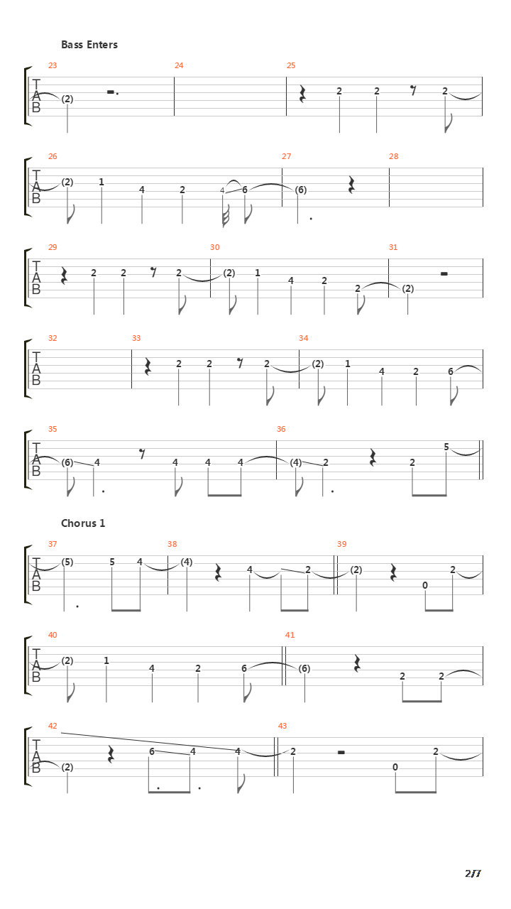 1979吉他谱
