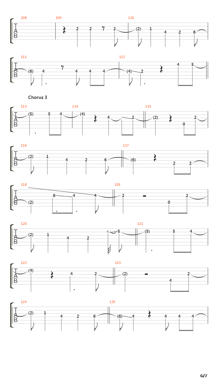 1979吉他谱