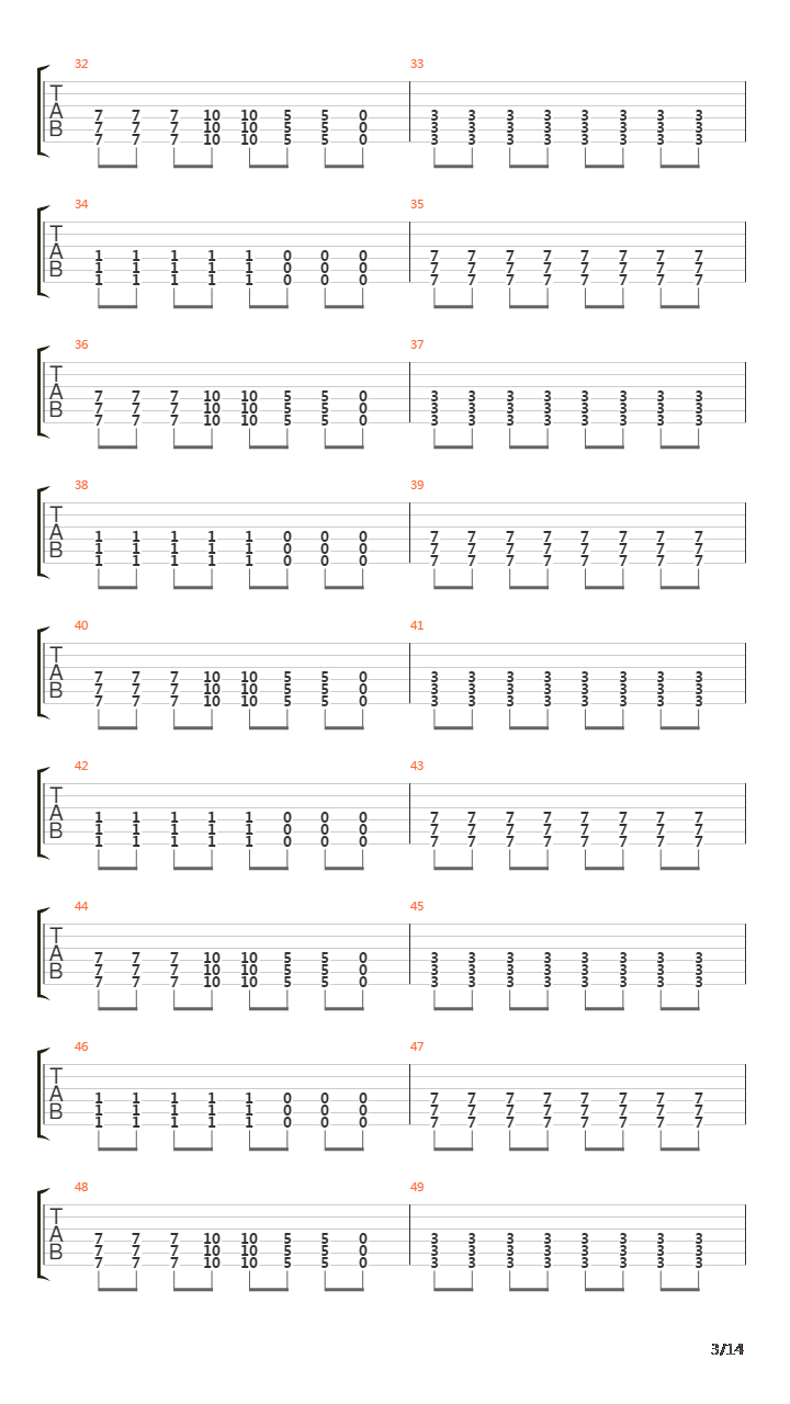 Aeroplane Flies High吉他谱