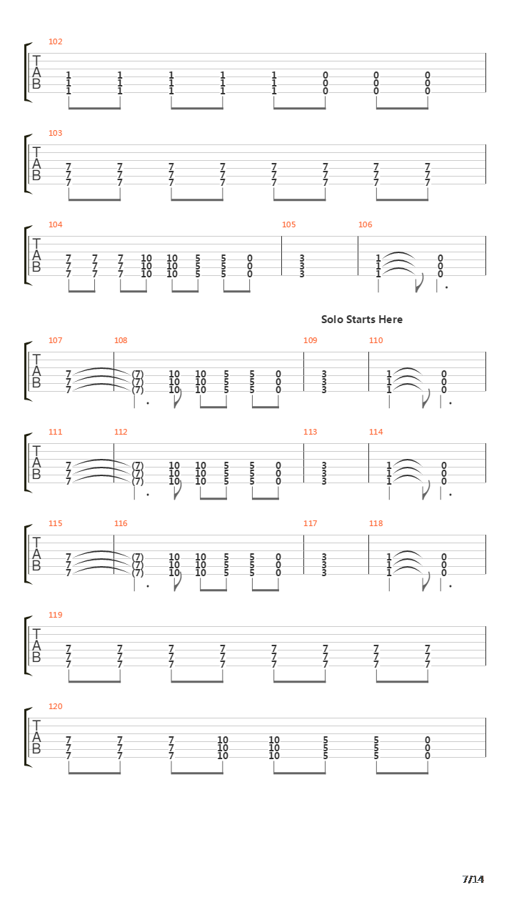 Aeroplane Flies High吉他谱