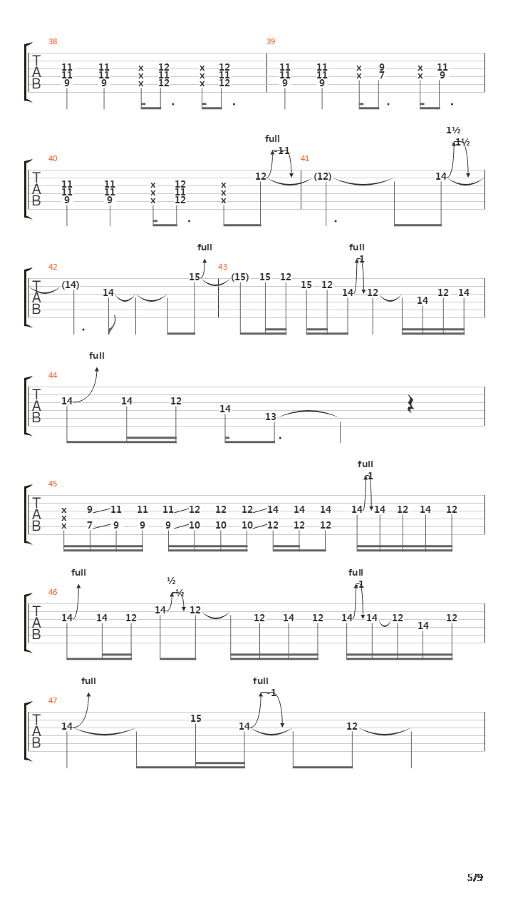 Cmon吉他谱