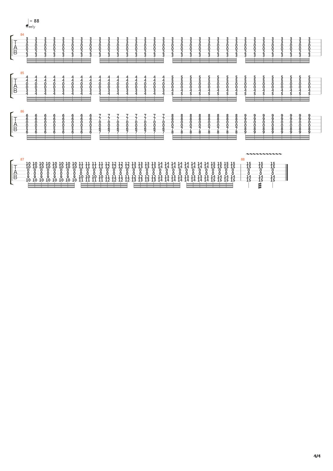 Rocket吉他谱