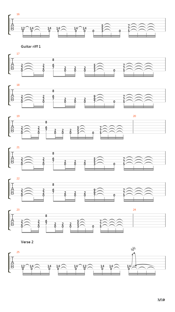 Siva吉他谱