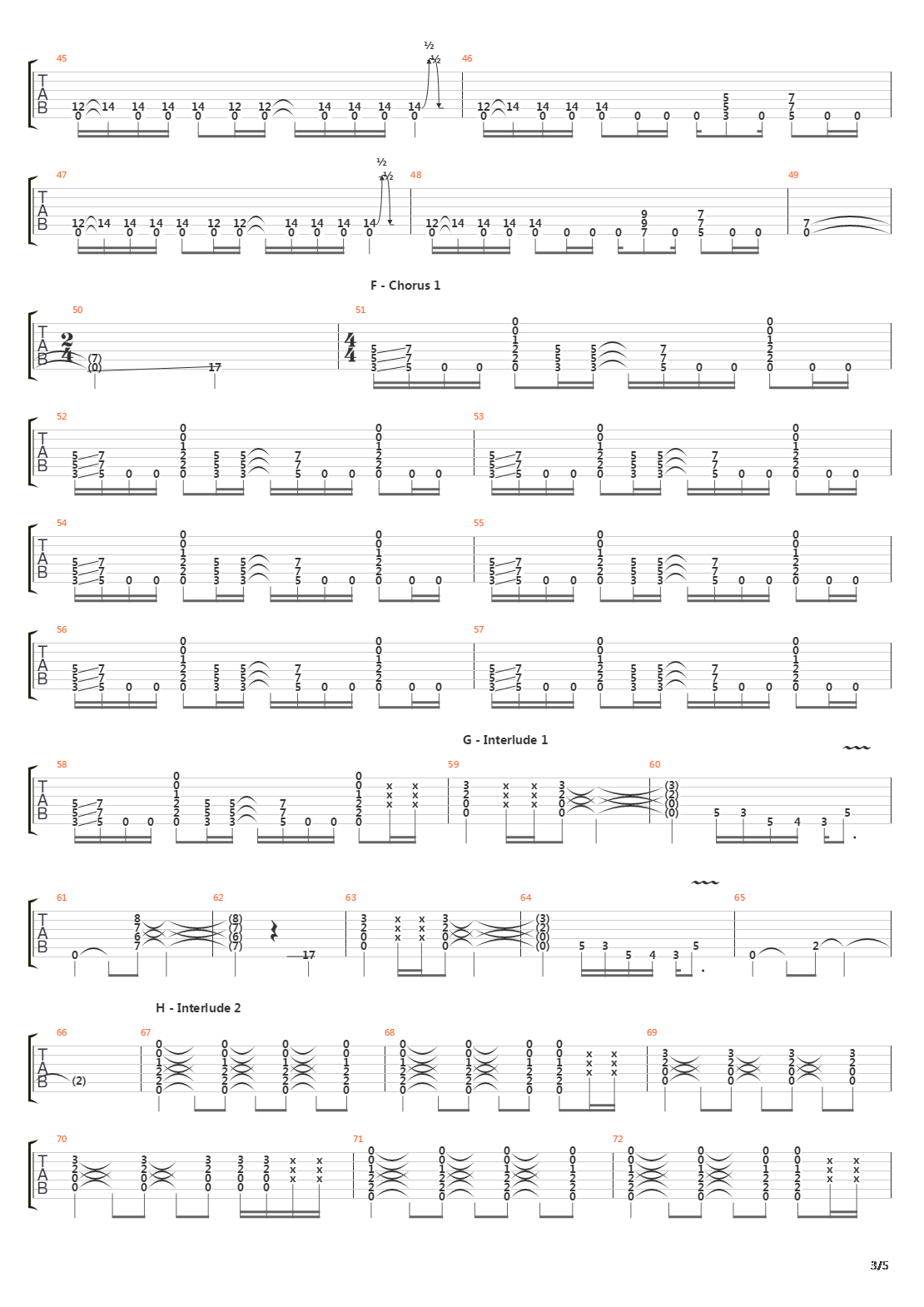 Siva吉他谱