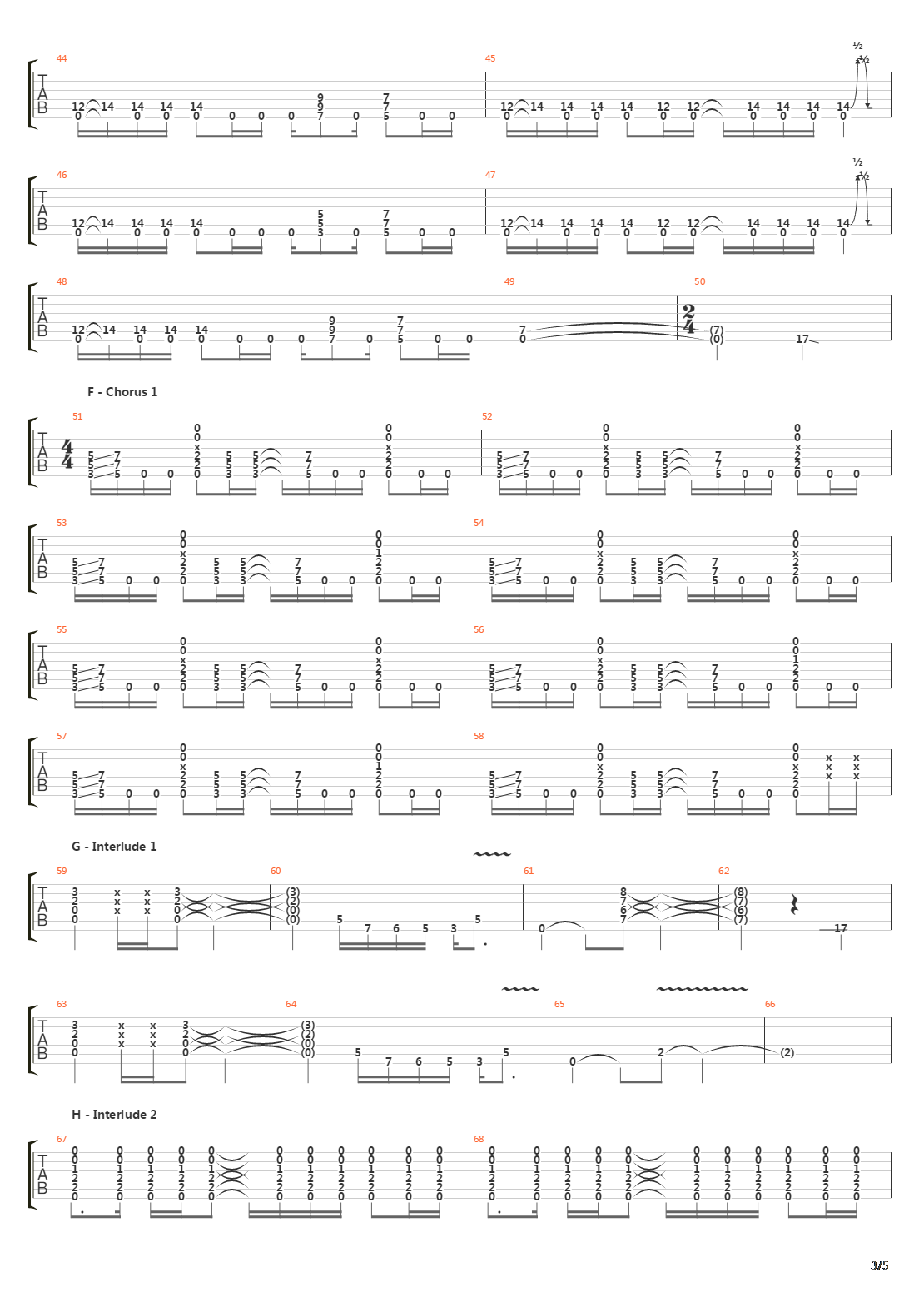 Siva吉他谱