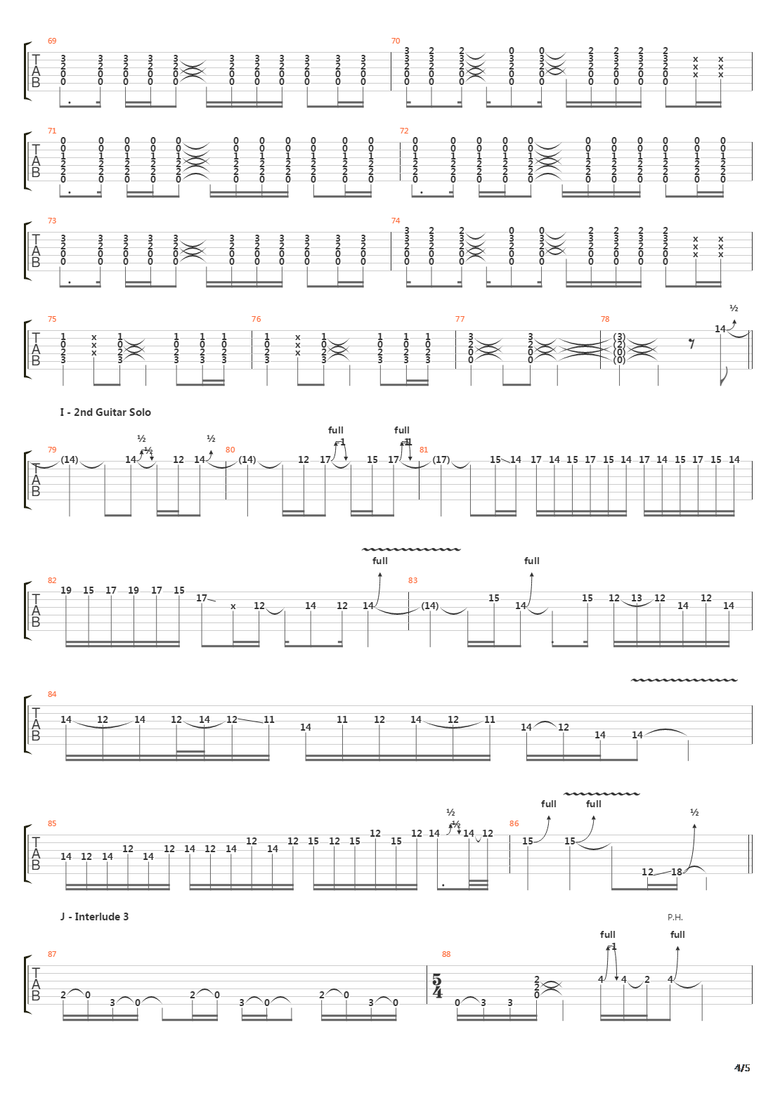 Siva吉他谱