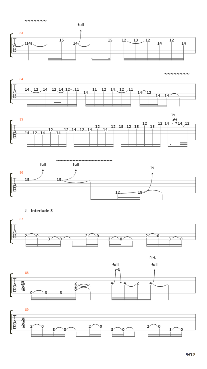 Siva吉他谱