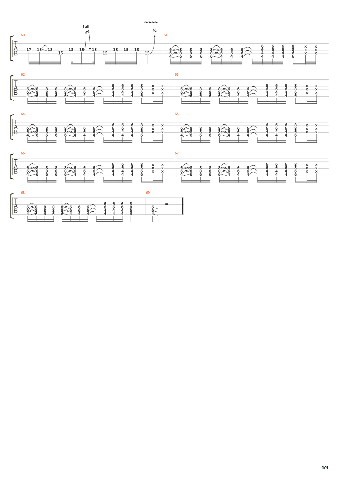 Slunk吉他谱