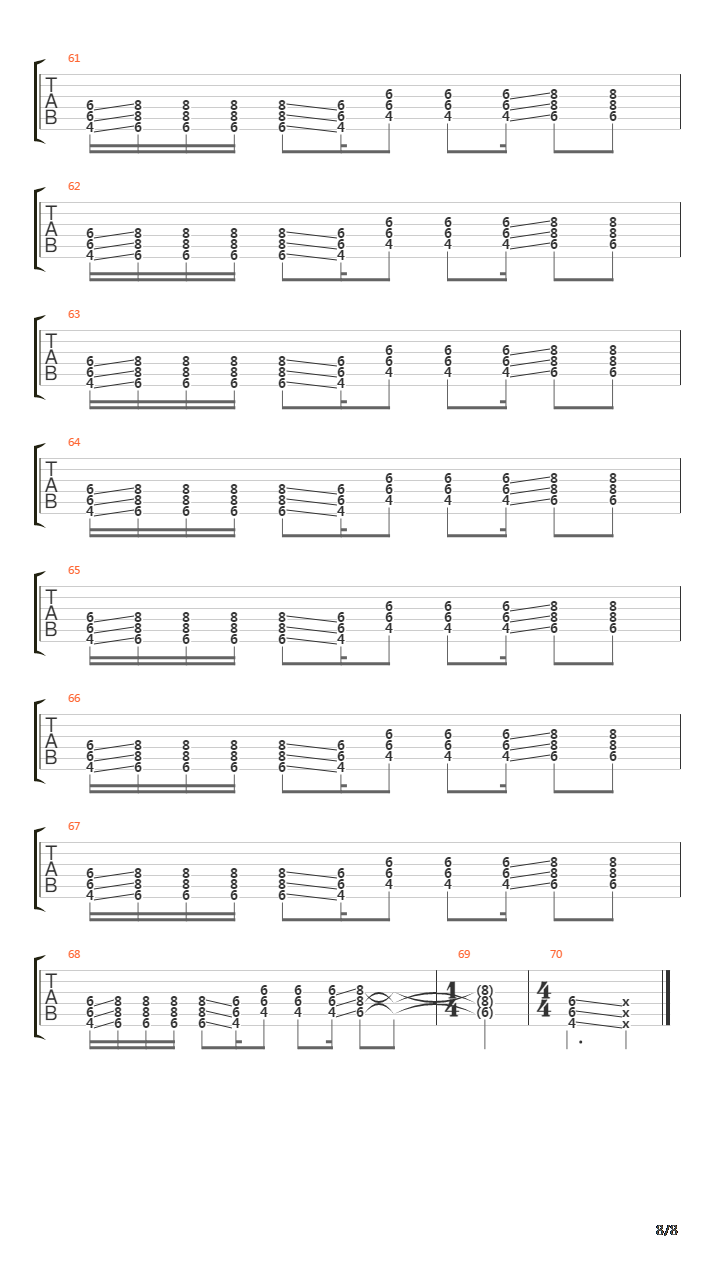 Slunk吉他谱