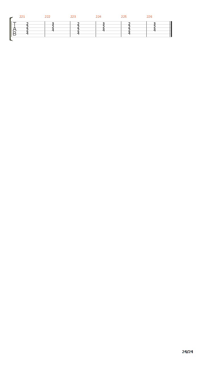 Starla吉他谱