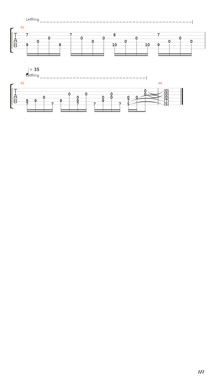 Stumbleine吉他谱
