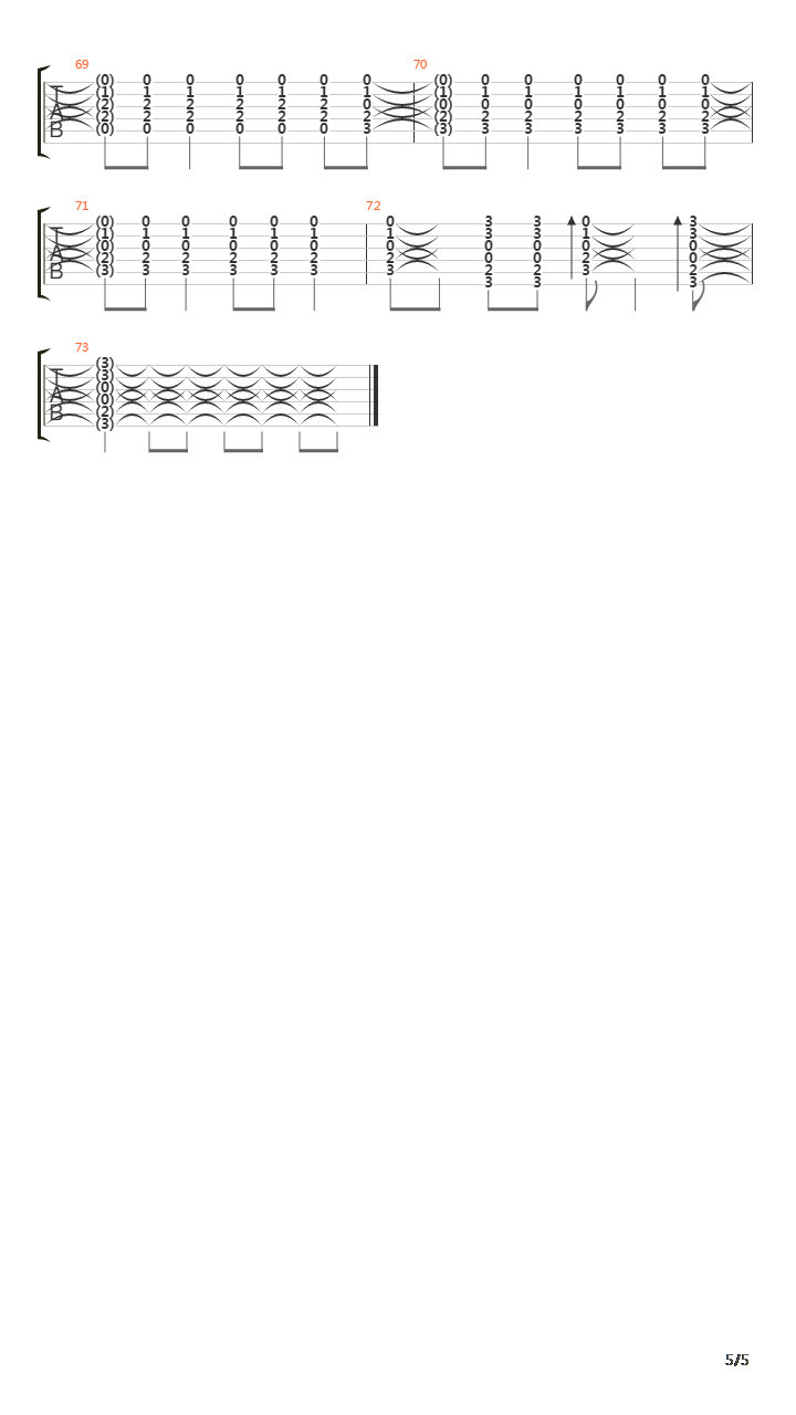 Vanilla吉他谱