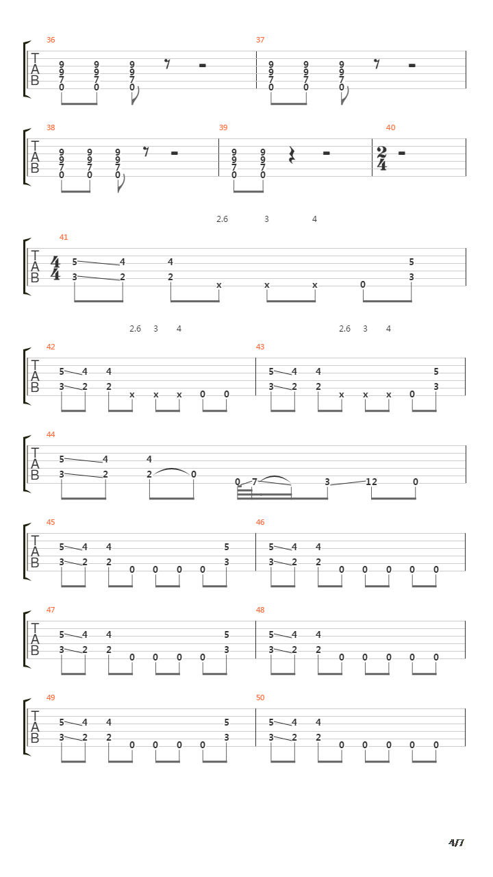 Zero吉他谱