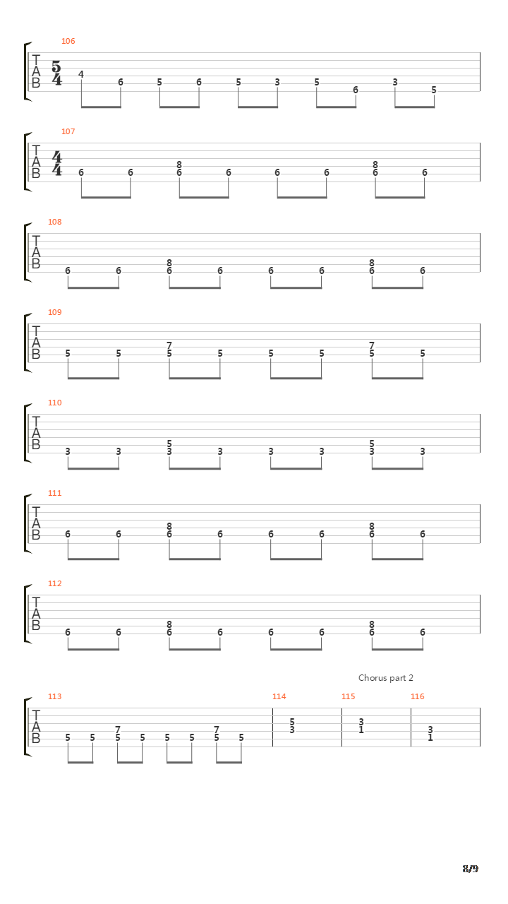Blank File吉他谱