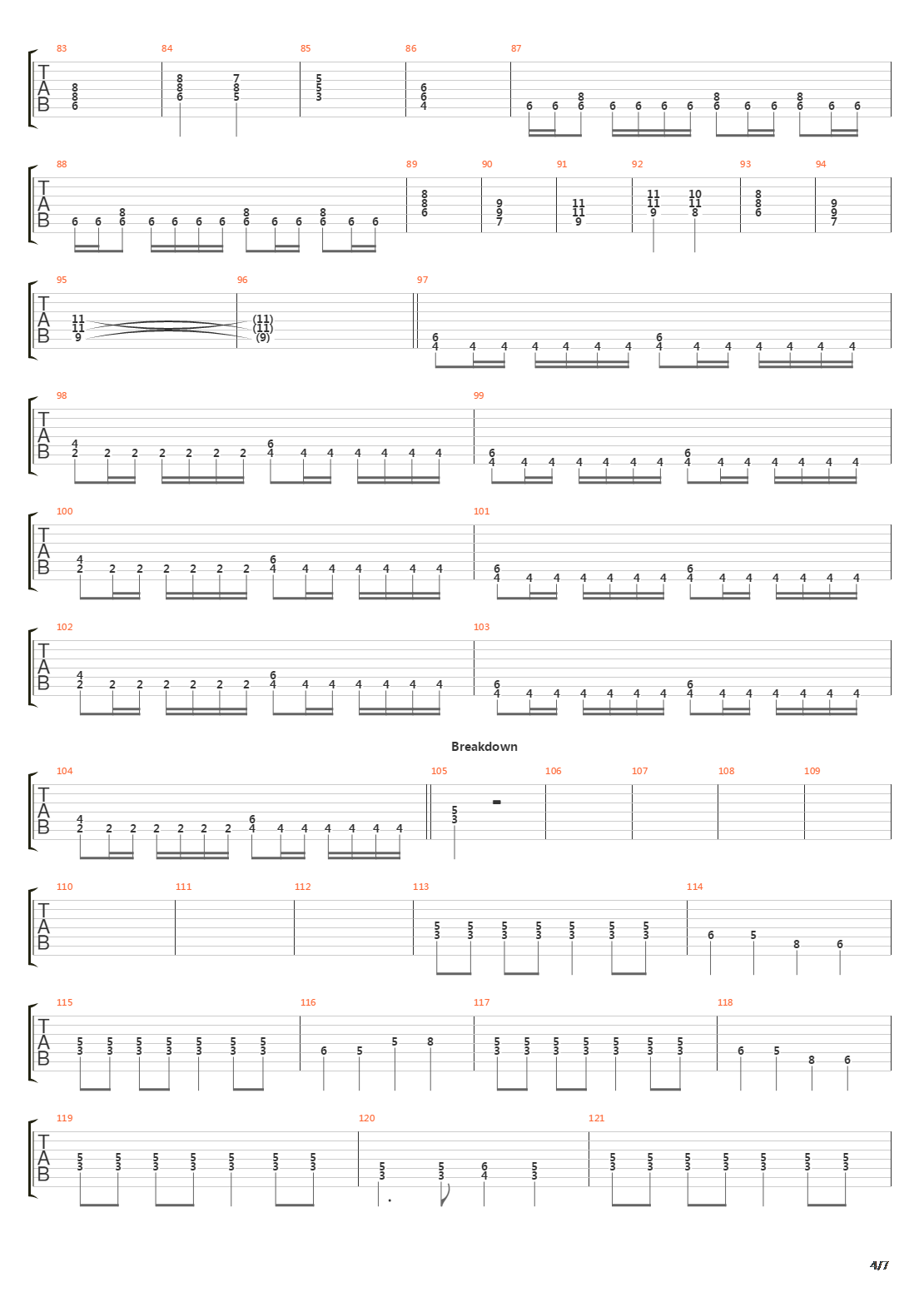 Misplaced吉他谱