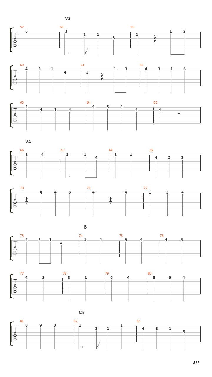 San Sebastian吉他谱