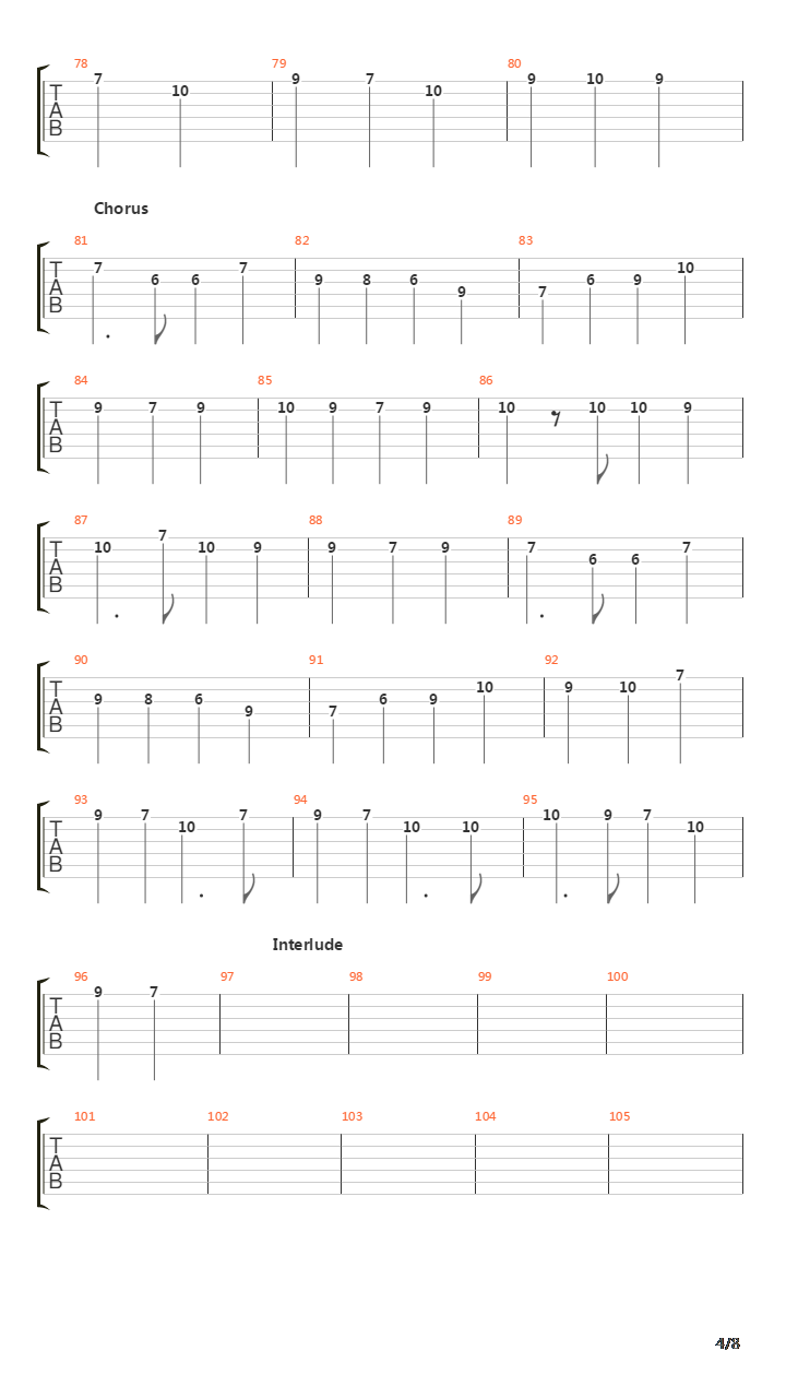 San Sebastian吉他谱