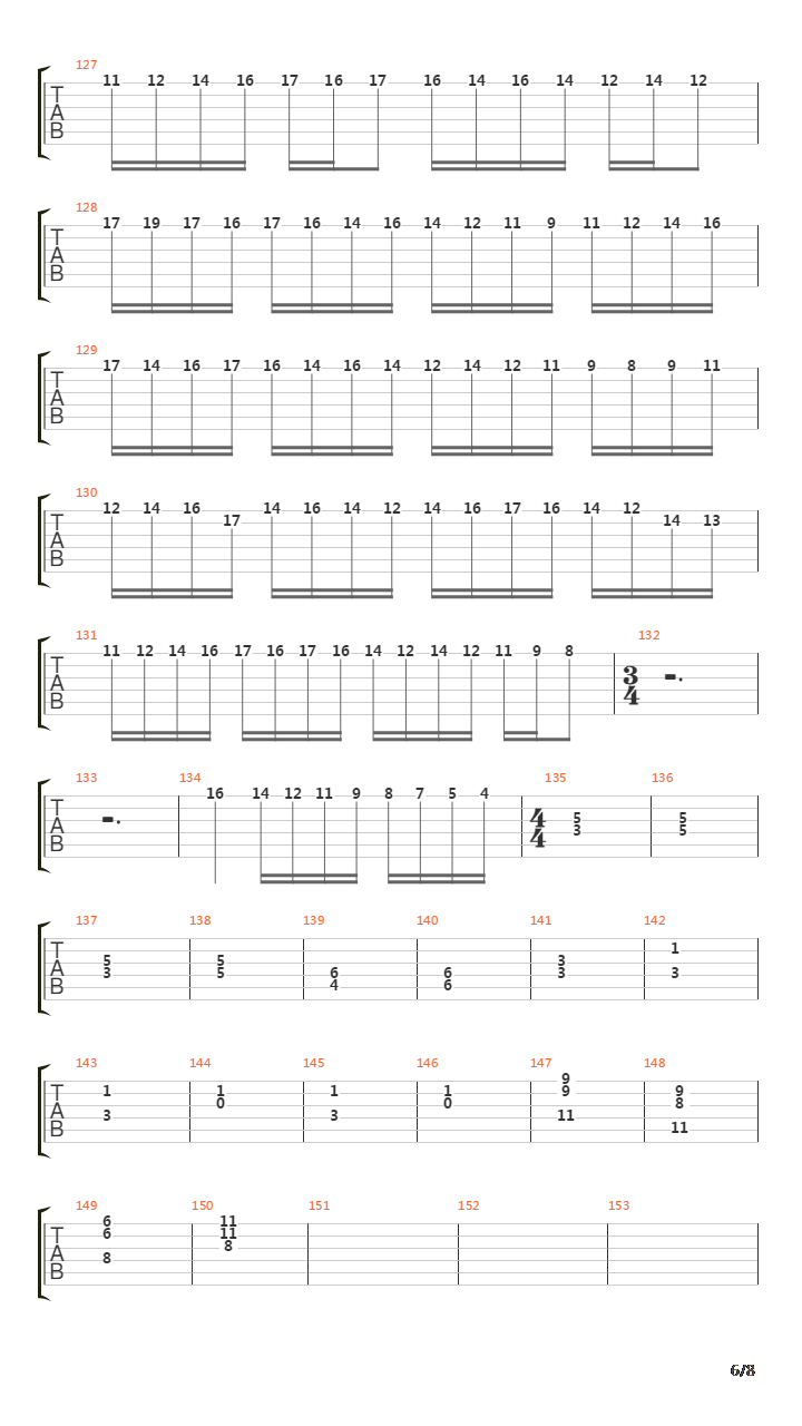 San Sebastian吉他谱