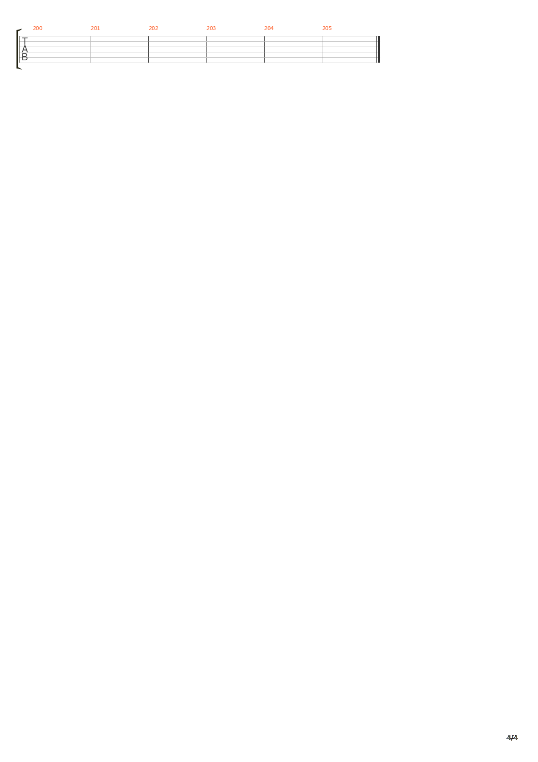 San Sebastian吉他谱
