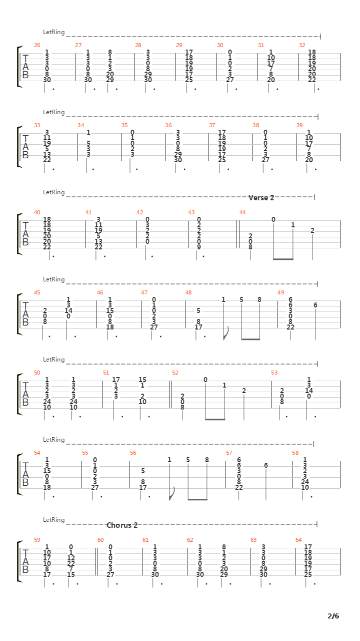 Shamandalie吉他谱