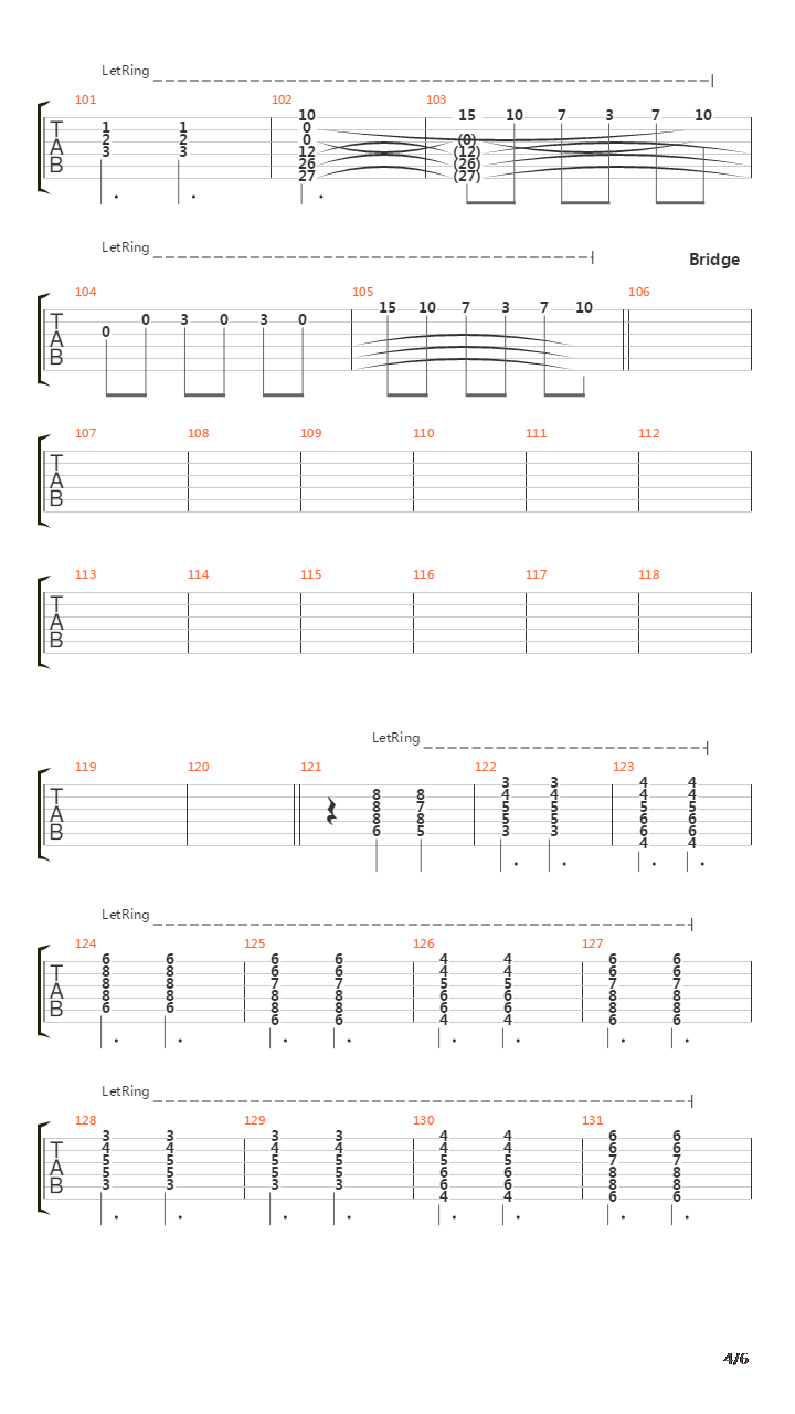 Shamandalie吉他谱