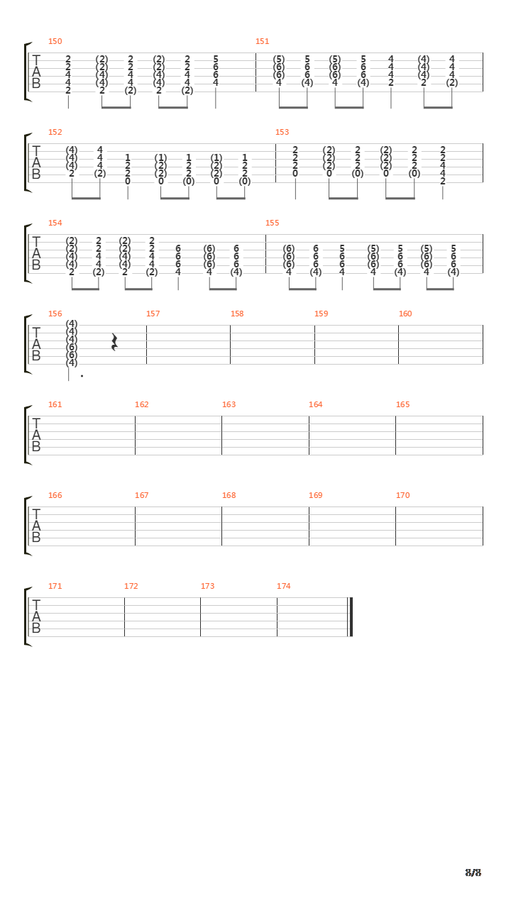 Shamandalie吉他谱