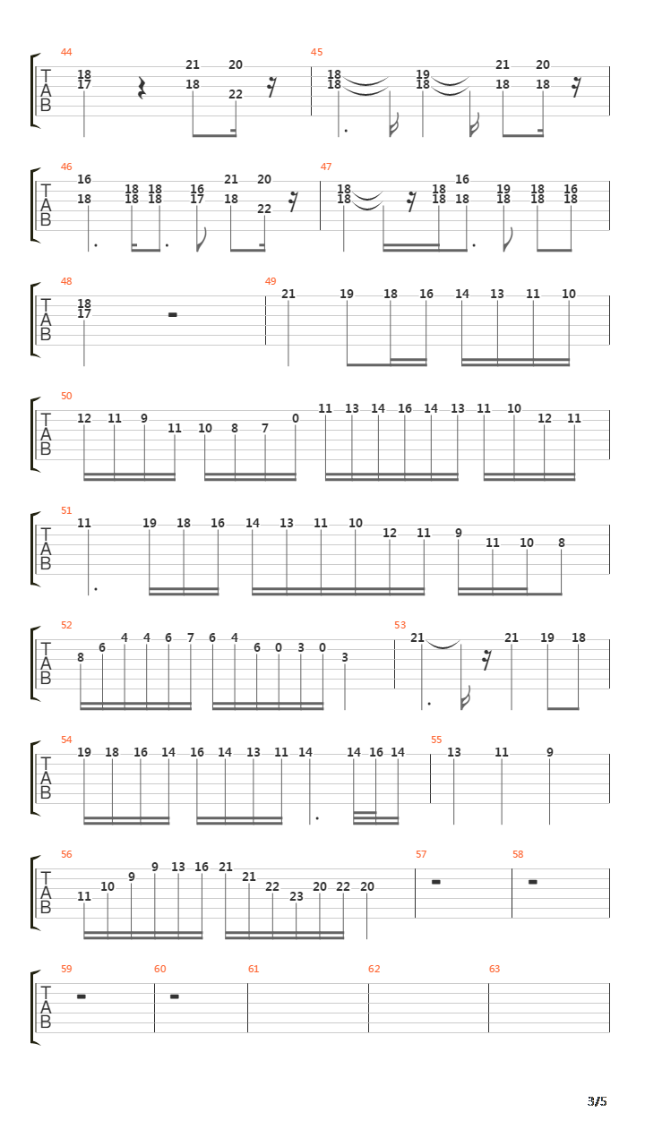 Unopened吉他谱