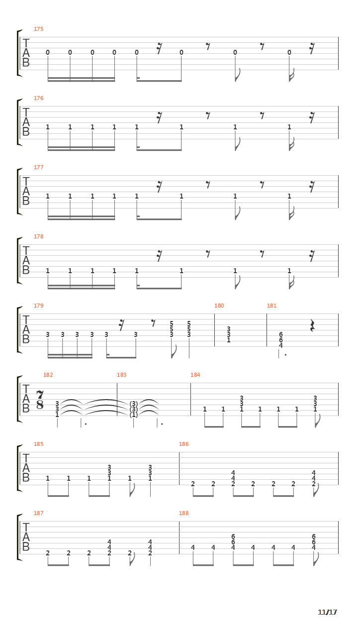 Wrecking The Sphere吉他谱