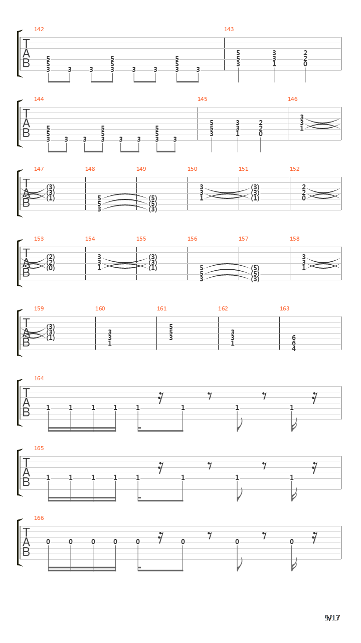 Wrecking The Sphere吉他谱