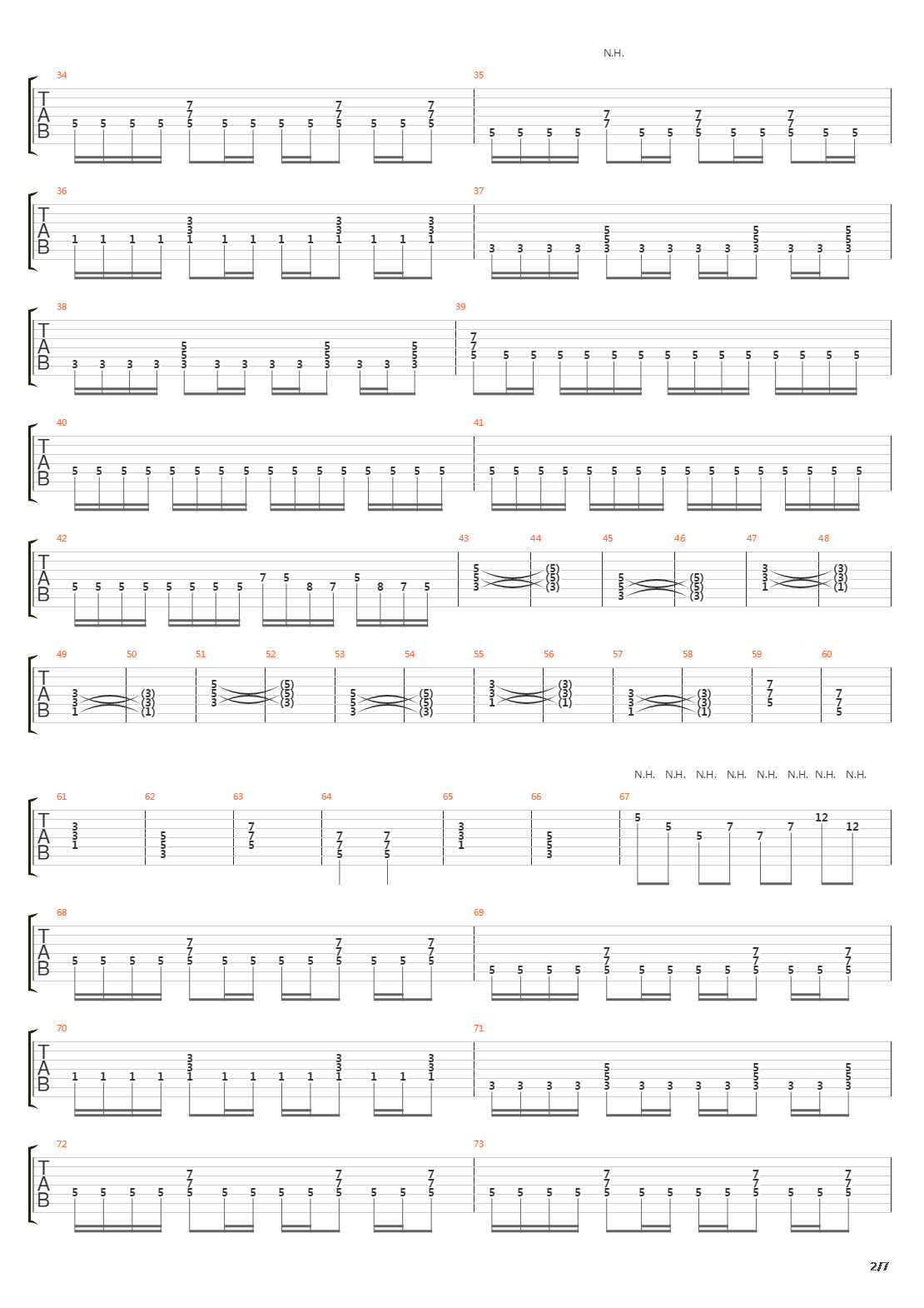 Wrecking The Sphere吉他谱