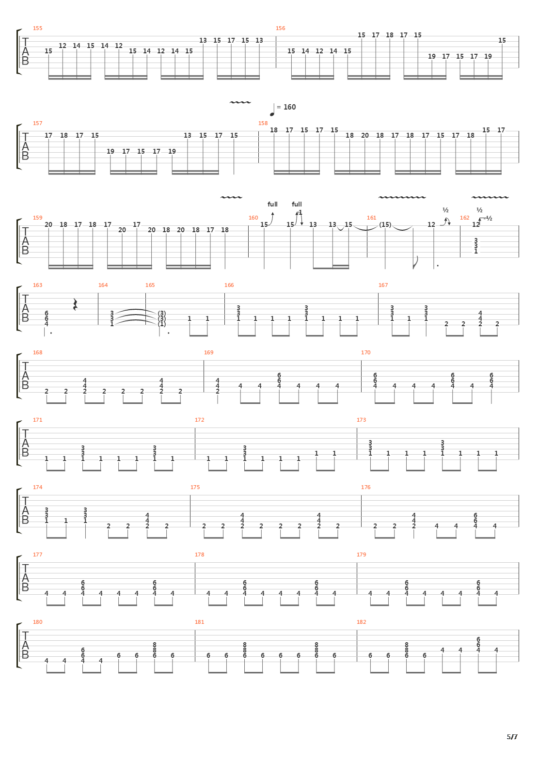 Wrecking The Sphere吉他谱