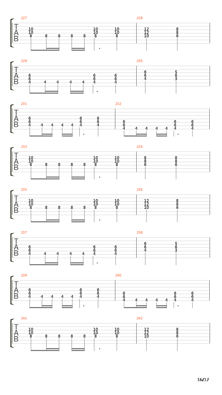 Wrecking The Sphere吉他谱