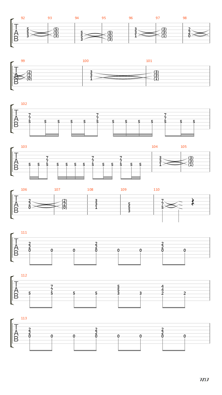 Wrecking The Sphere吉他谱