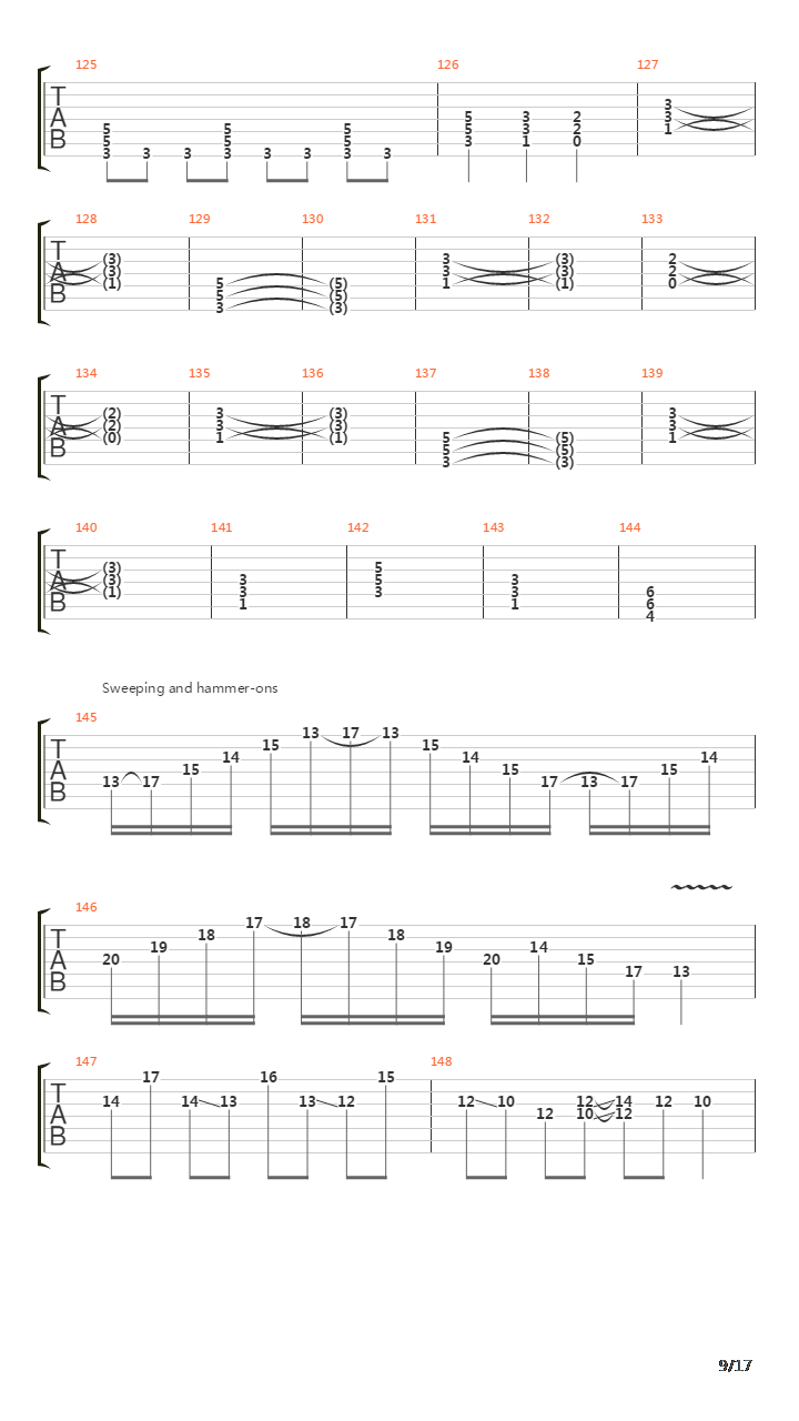 Wrecking The Sphere吉他谱