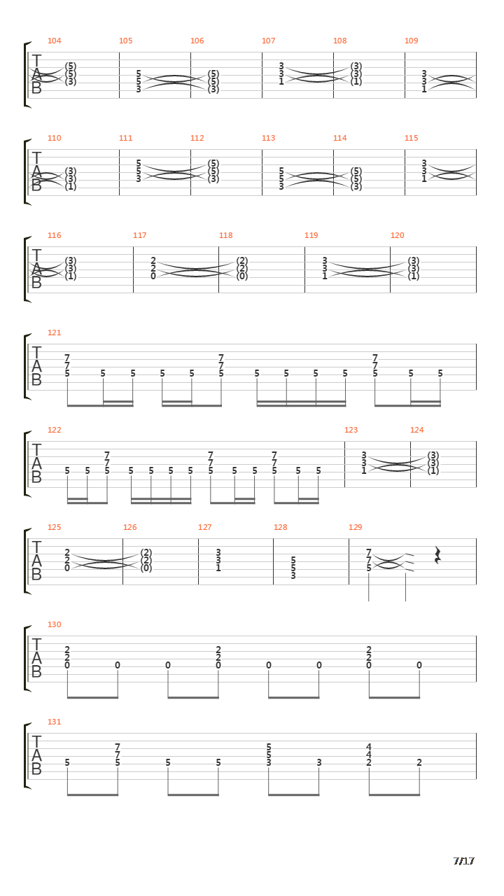 Wrecking The Sphere吉他谱