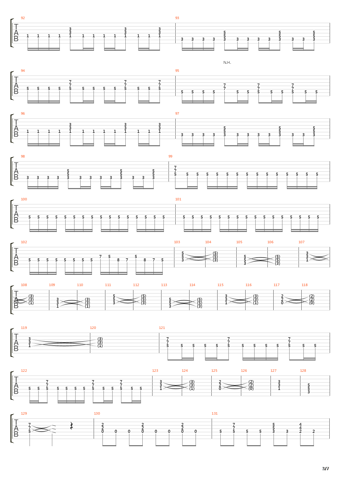 Wrecking The Sphere吉他谱