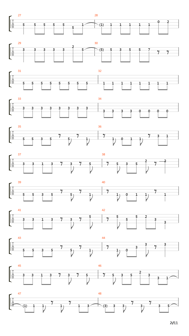 双斩少女(KILL la KILL キルラキル) - Ambiguous吉他谱