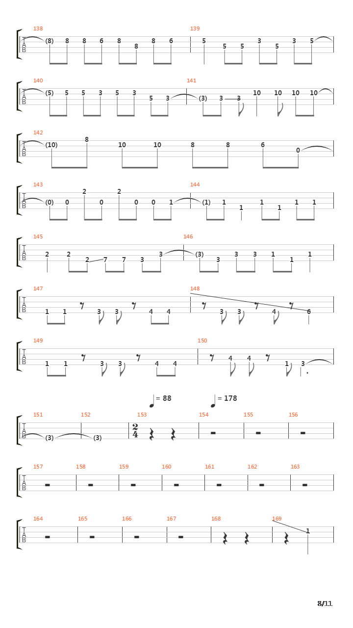 双斩少女(KILL la KILL キルラキル) - Ambiguous吉他谱