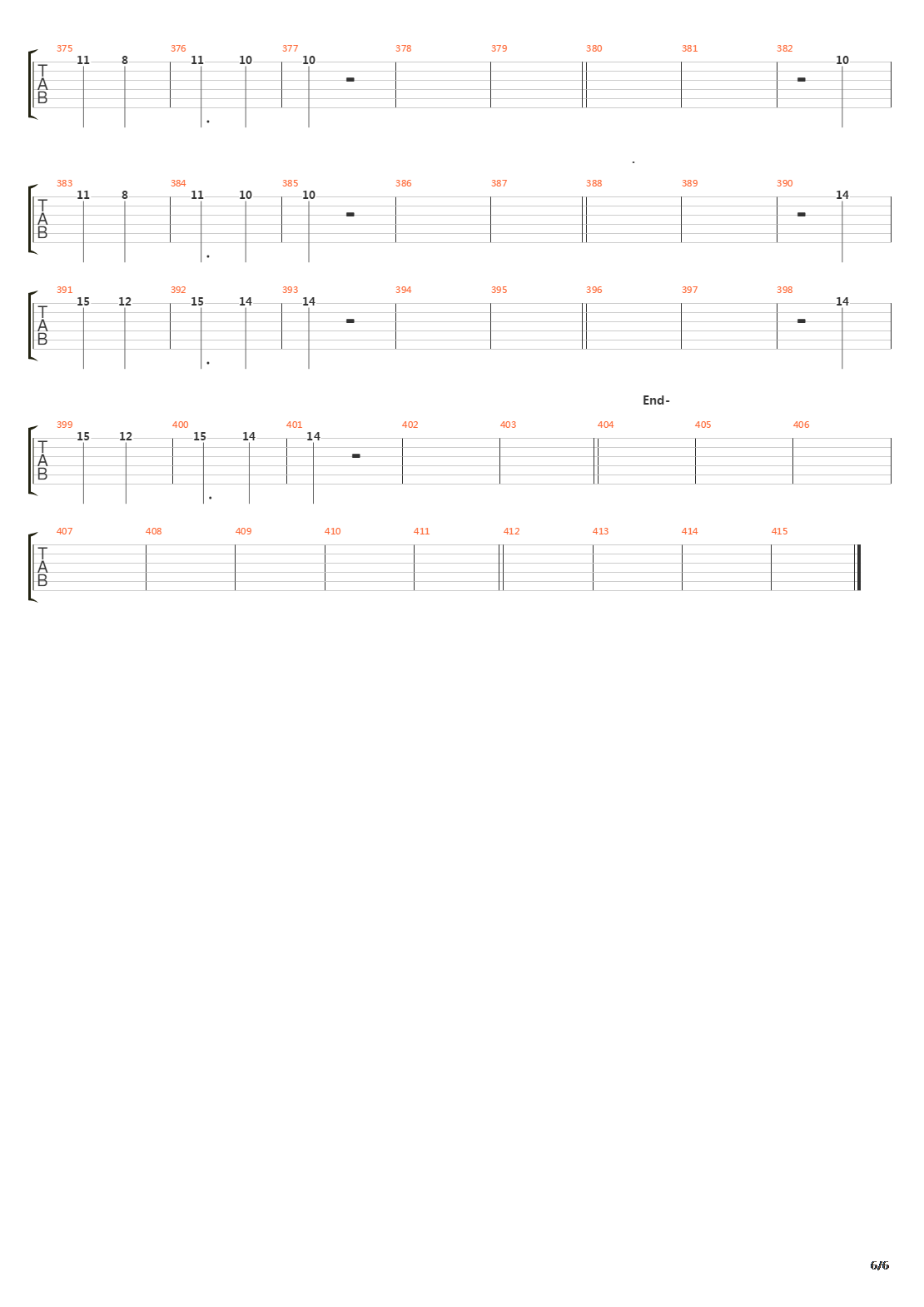 Elements吉他谱