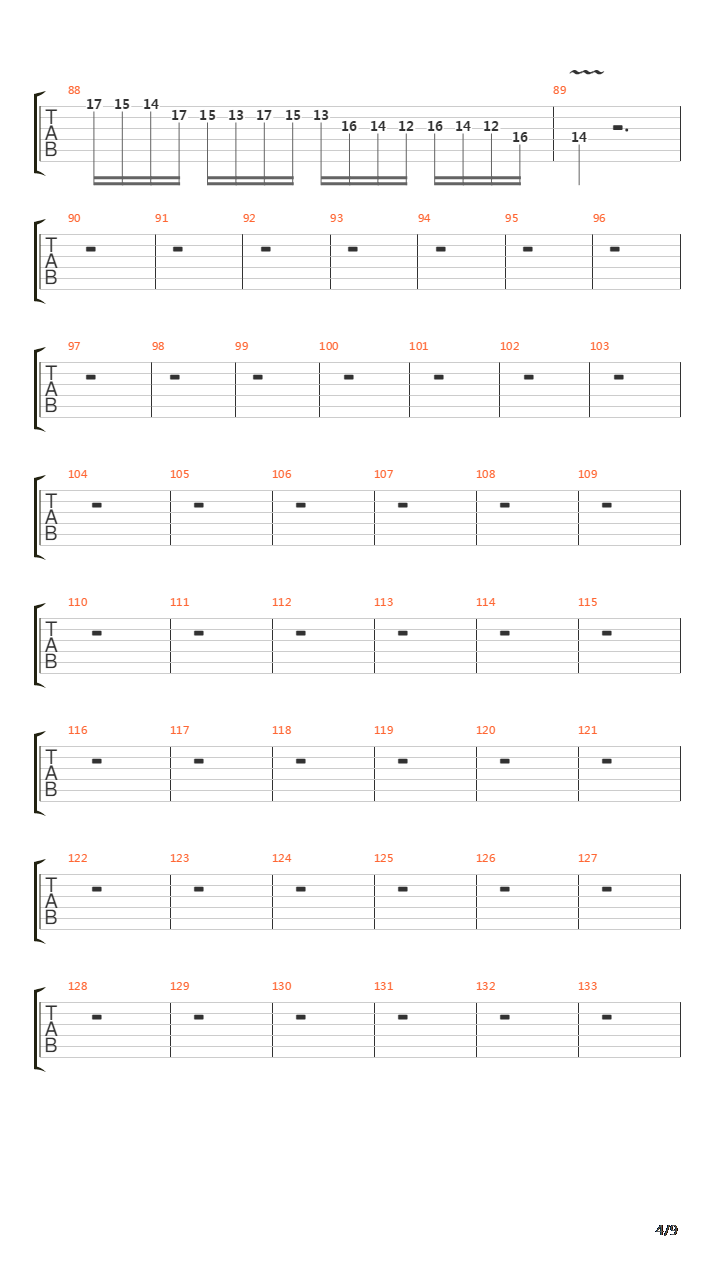 Learning To Fly吉他谱