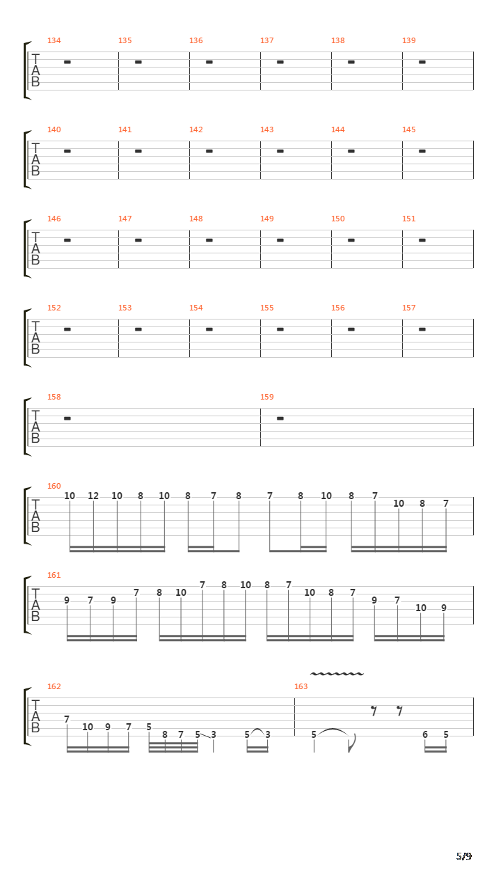 Learning To Fly吉他谱