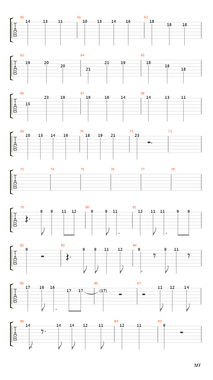 Phoenix吉他谱