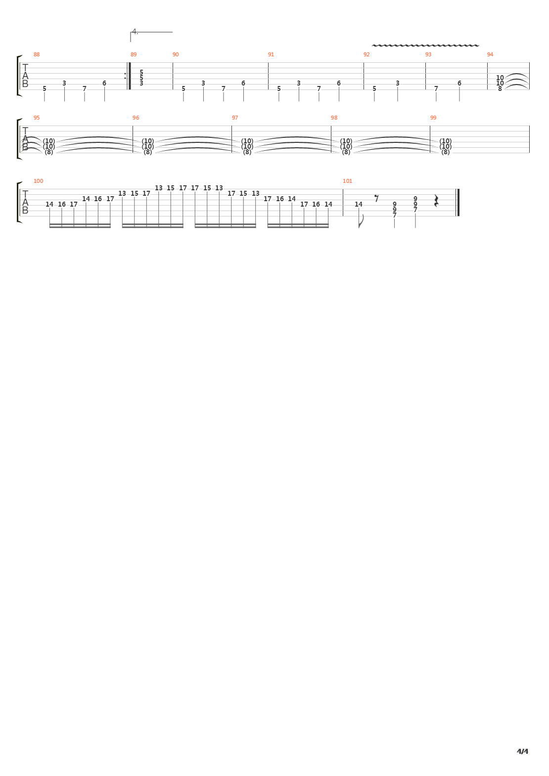 Speed Of Light吉他谱