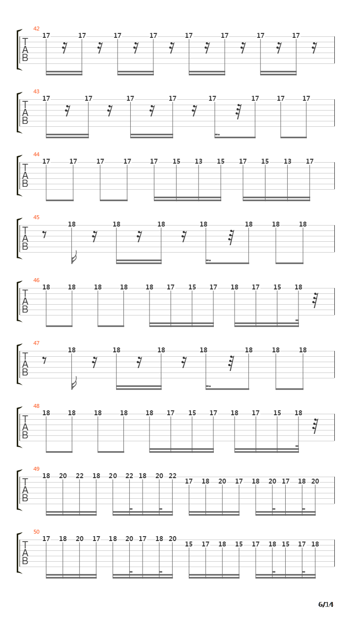 Stratofortress吉他谱