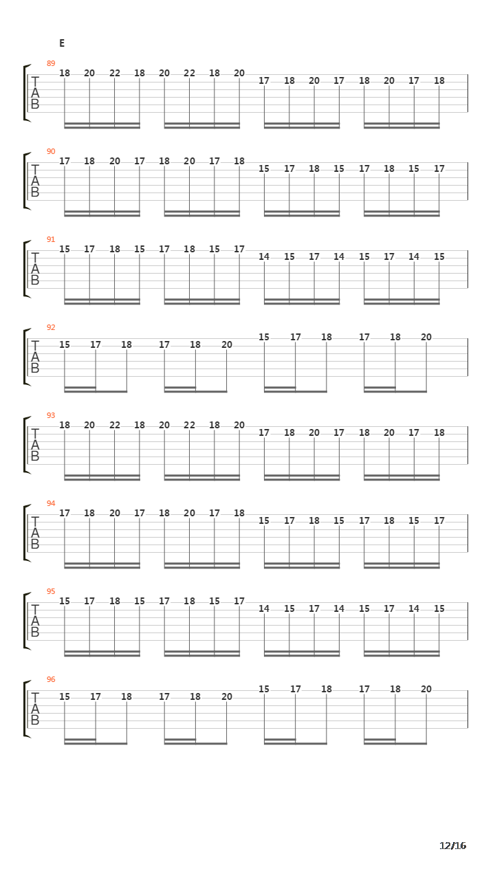 Stratofortress吉他谱